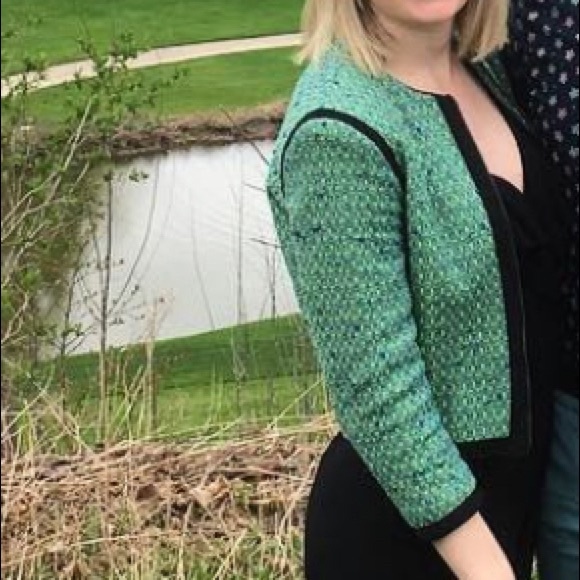 Topshop Tweed Jacket - Picture 4 of 4